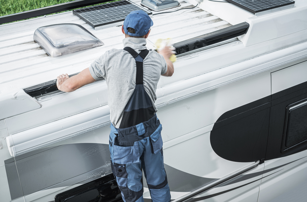 RV roof repair, RV roof maintenance, RV roof leak repair